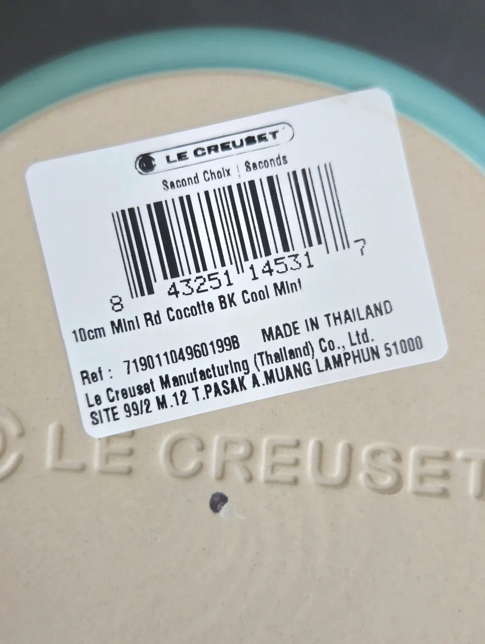 Le Creuset new le